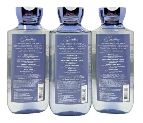 Bath & Body Works Lot of 3 Disney Princess Cinderella Body Wash Shower Gel 10 oz