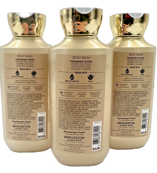 Bath & Body Works LOT 3 Bridgerton Diamond Of The Season Body Wash Shower Gel 10